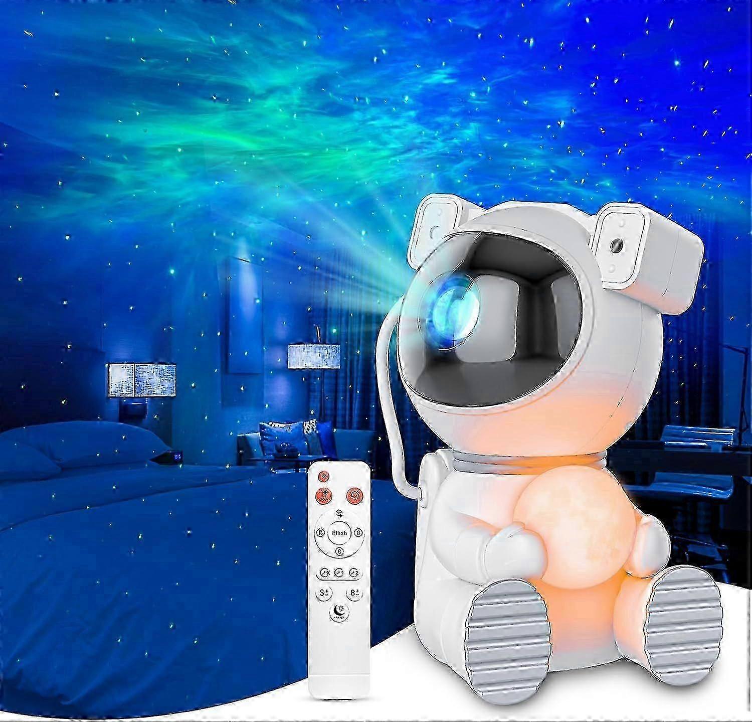 Astronaut Projector, Star Projector with Timer and Remote, Astronaut Projector with Moon
