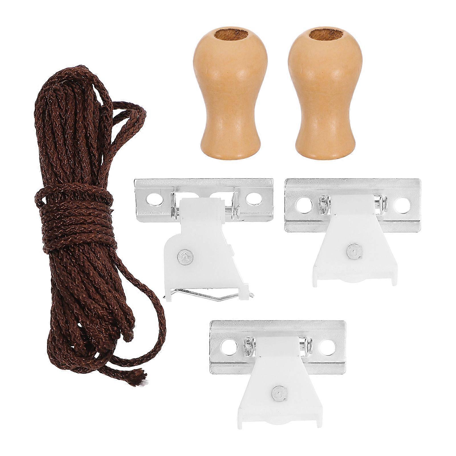 Rolling Blind Fittings Bamboo Roller Blind Rope for 2Sets Replacement