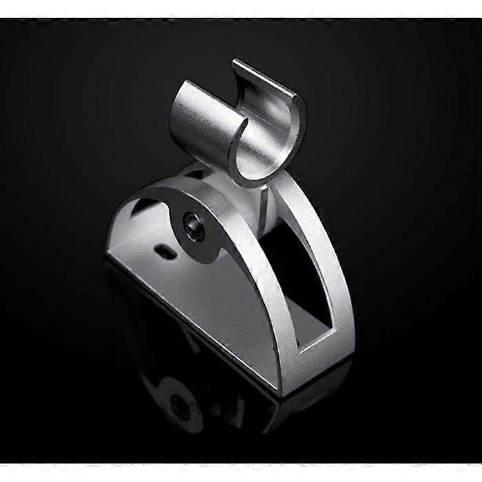 Shower Holder - Chrome - Fixed Wall Mounted - Suction Cup - Durable - Bathroom