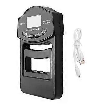 Probador de fuerza de agarre 396Lbs / 180Kg Dinamómetro de mano digital Medidor de fuerza de agarre Dinamómetro de empuñadura de mano con pantalla LCD USB