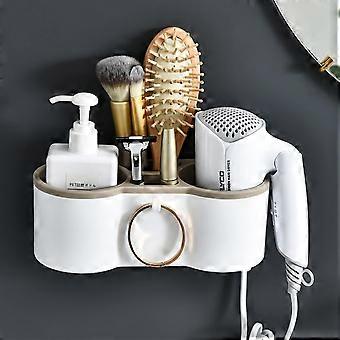 Föhn houder, Organizer Wall Mount voor badkamer, Hair Styling Hot Organizer voor föhn, scheerapparaat