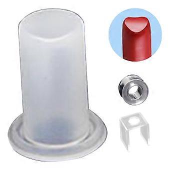 1 Set DIY Handmade Lipstick Mold Set Washable Reusable Silicone Mold for Perfectly Shaped Lipsticks