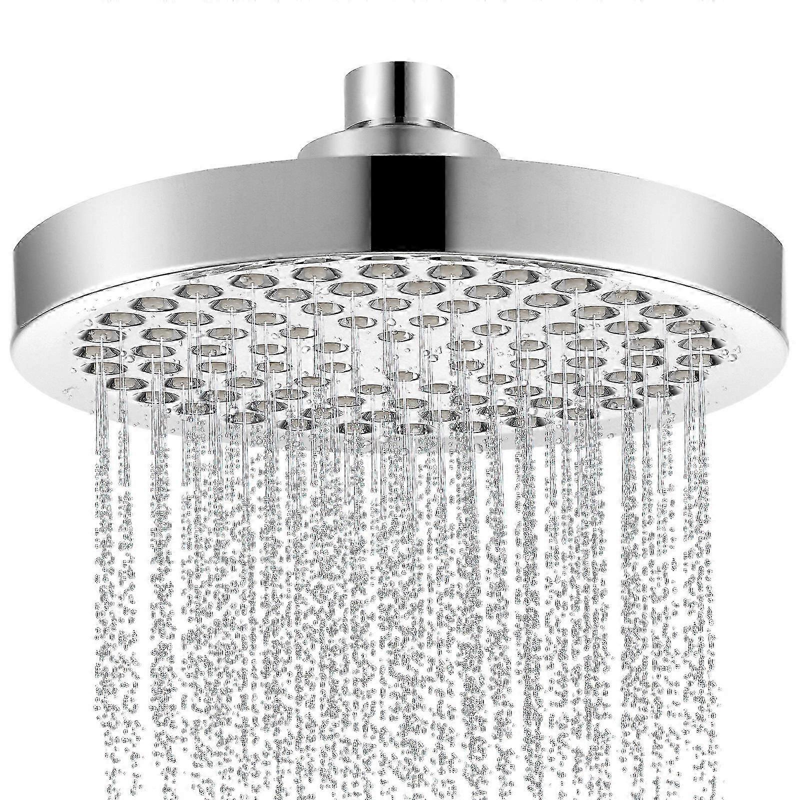 Shower Head Adjustable Angle High Pressure Waterfall Bathroom Showerhead Replacement