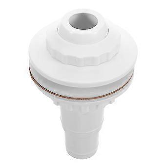 Raccord de jet de retour de piscine, kit de jet de retour de piscine hors sol avec joints et adaptateur de tuyau, accessoires de piscine