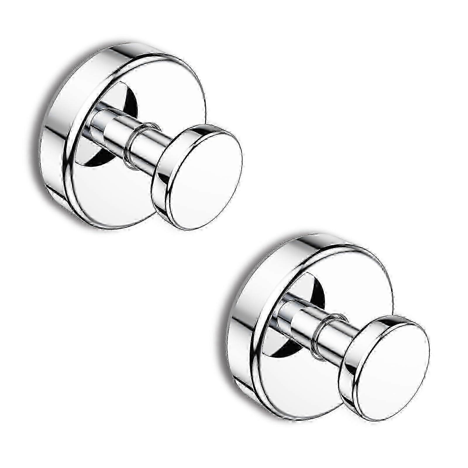 2-Pack Suction Cup Hooks for Bathroom Walls