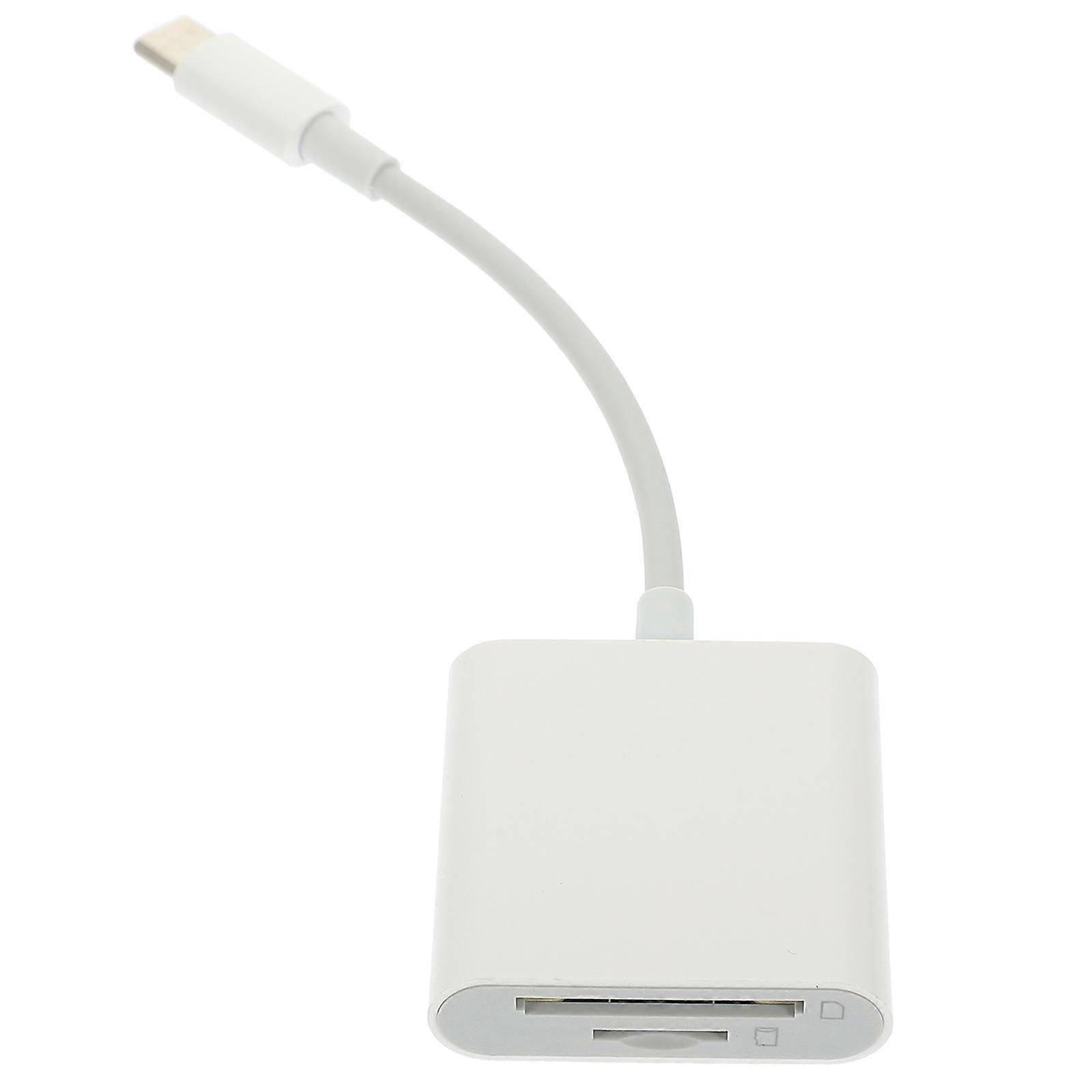 Type-C Card Reader USB-C to Memory Card Reader Adapter for Phone Use