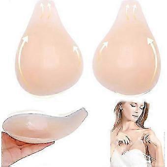 Invisible Silicone Adhesive Bras compatible with Women with Sticky Backing