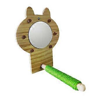 Vogelspiegel für Käfig, Sitzstange, Ständer für Grauara