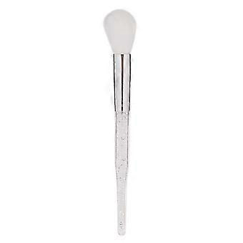 Witte nagelborstel met acryl handvat en duurzame nylon borstelharen voor effectieve manicure en reiniging.