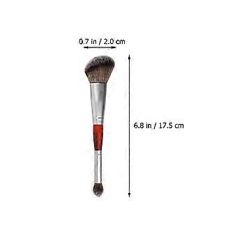 Eyeshadow Brush Double-Head for Makeup Accessories 3Pcs Cosmetic Brushes