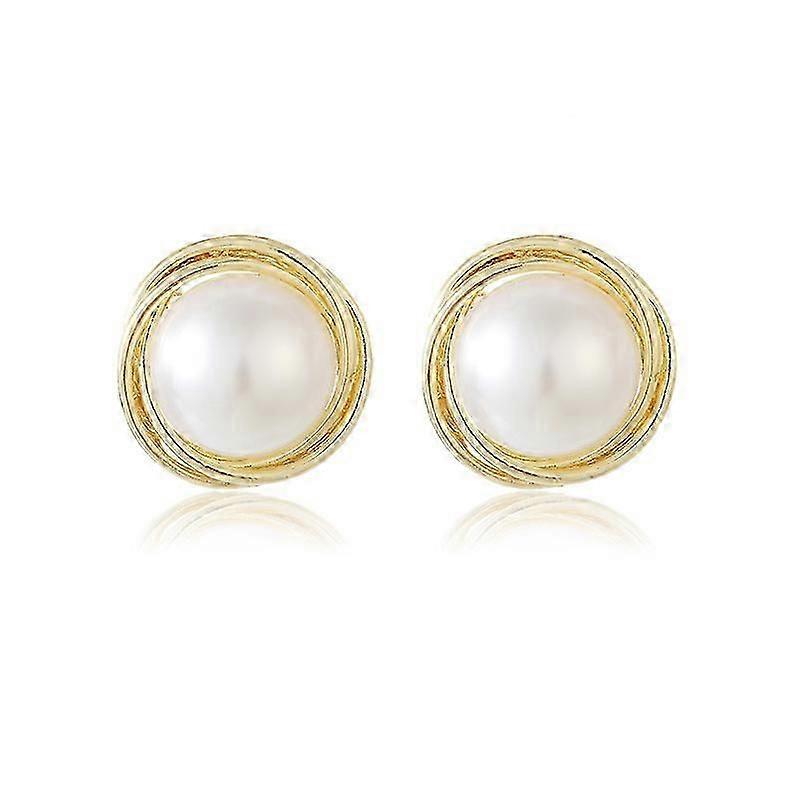 Anne Klein Small Twisted Stud Earrings