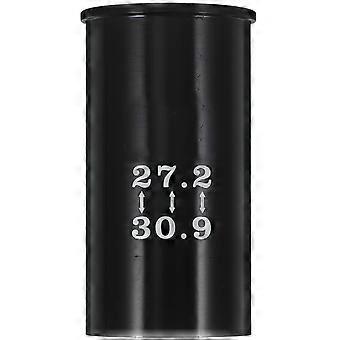 Dead Fly Seat Post Tube Seatpost Reduzindo Adaptador de Manga Ajustar Diâmetro 27.2 Turn 30.9 Mountain Bike Road Bike (Preto)