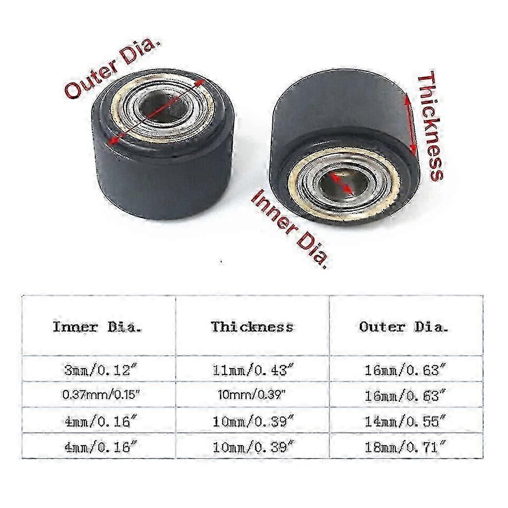 5 Pack of Squeeze Rollers Compatible with Mimaki Plotter Cutting Machine for Vinyl Cutting Plotter