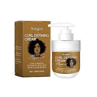 Creme para pentear Hoegoa, refrescante, hidratante, nutritivo, proporciona brilho e volume naturais aos cabelos.