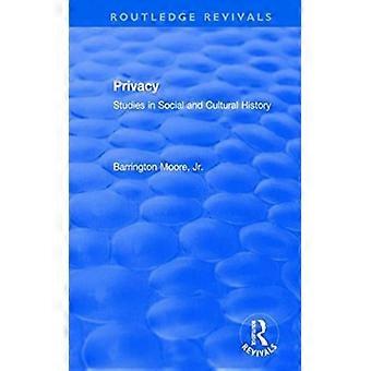 Estudos sobre Privacidade em História Social e Cultural - Barrington Moore Jr - Capa Dura - Livro em Inglês - História