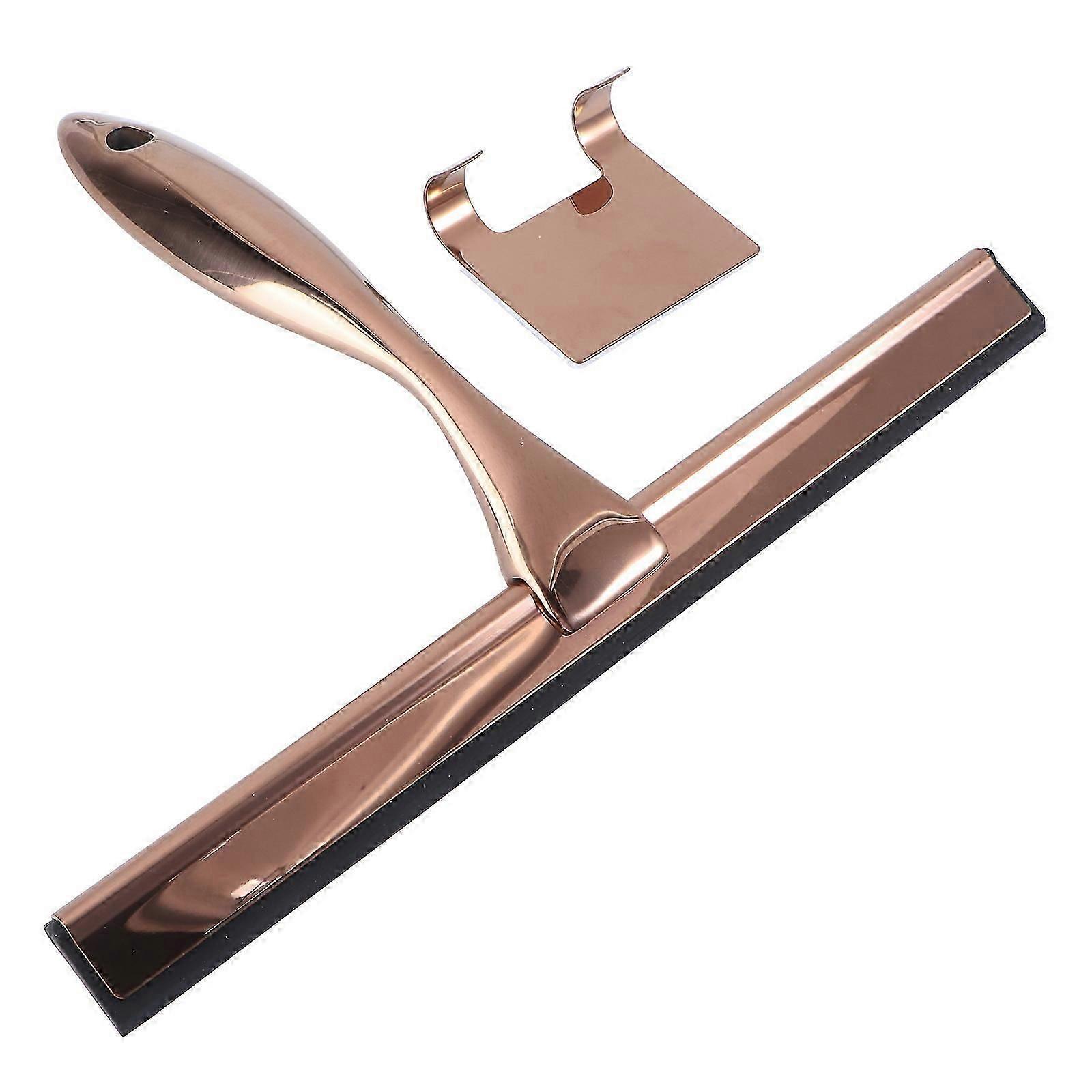 Stainless Steel All Purpose Squeegee Wiper Window Squeegee for Bathroom Kitchen