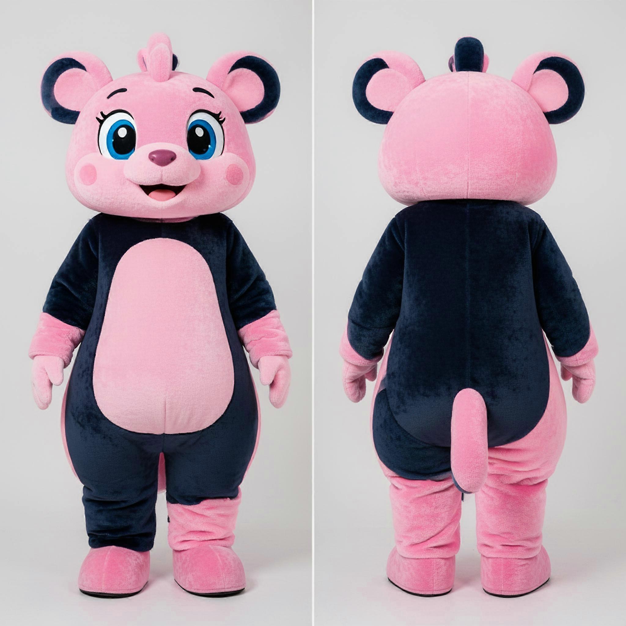 MASTICOT Navy Pink Cuddly Mascot
