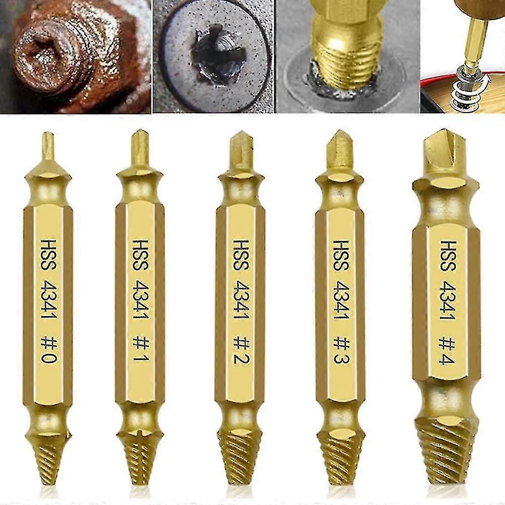 Damaged Screw Extractor Kit, Stripped Screw Extractor,  Stud Service Tools, Screw Removal Tool