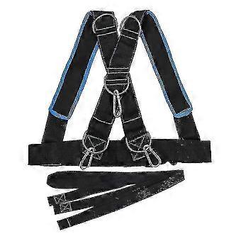 Strength Training Sled Shoulder Harness Home Fitness Weight Bearing Vest