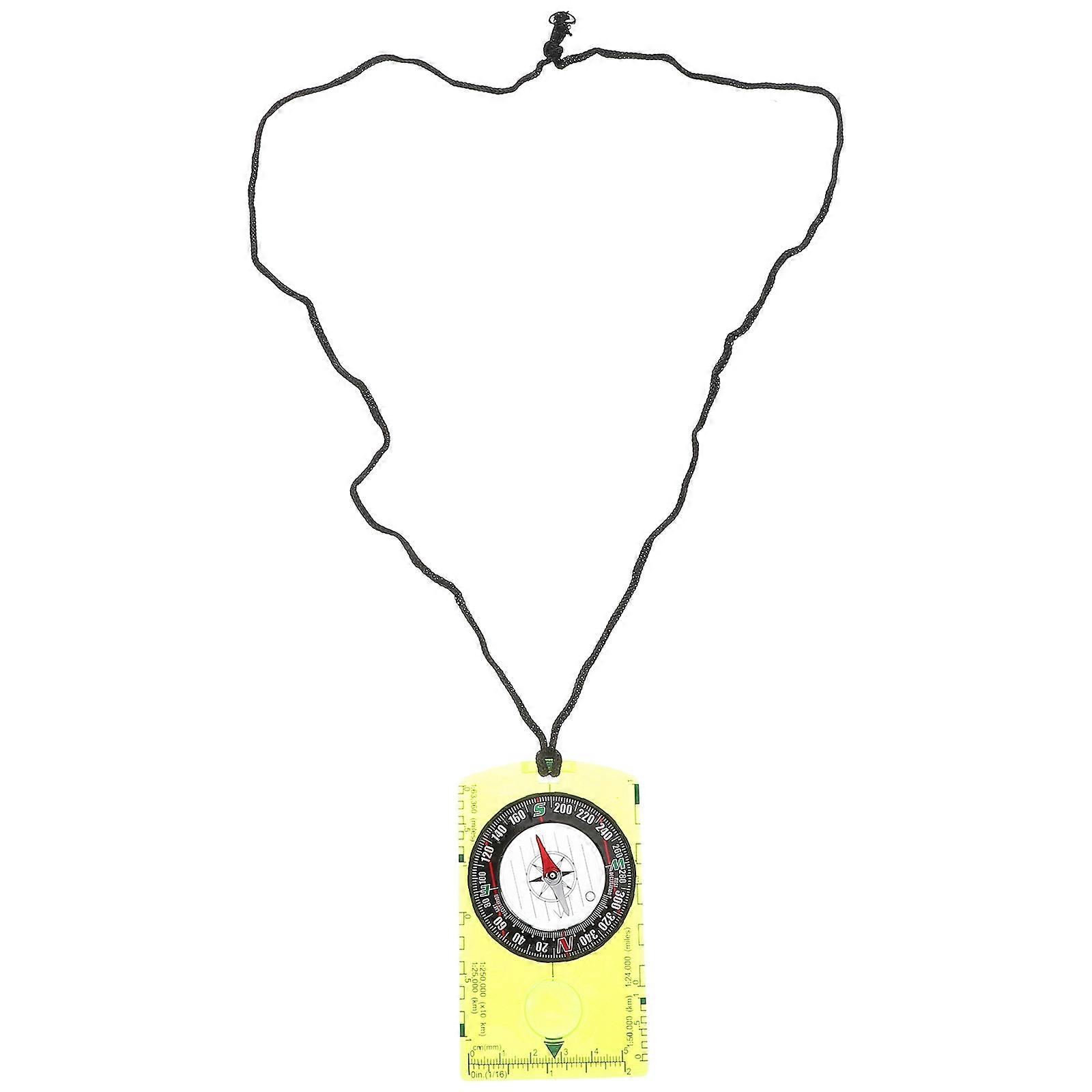 Backpacking Compass Hiking Multifunctional Compass for Outdoor 5Pcs