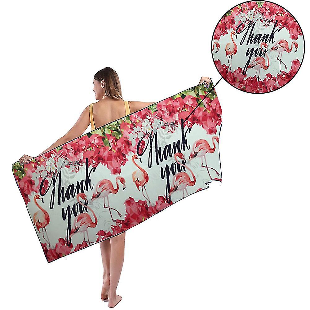 Microfiber Quick Drying Beach Towel With A Carrying Bag, Super Towel