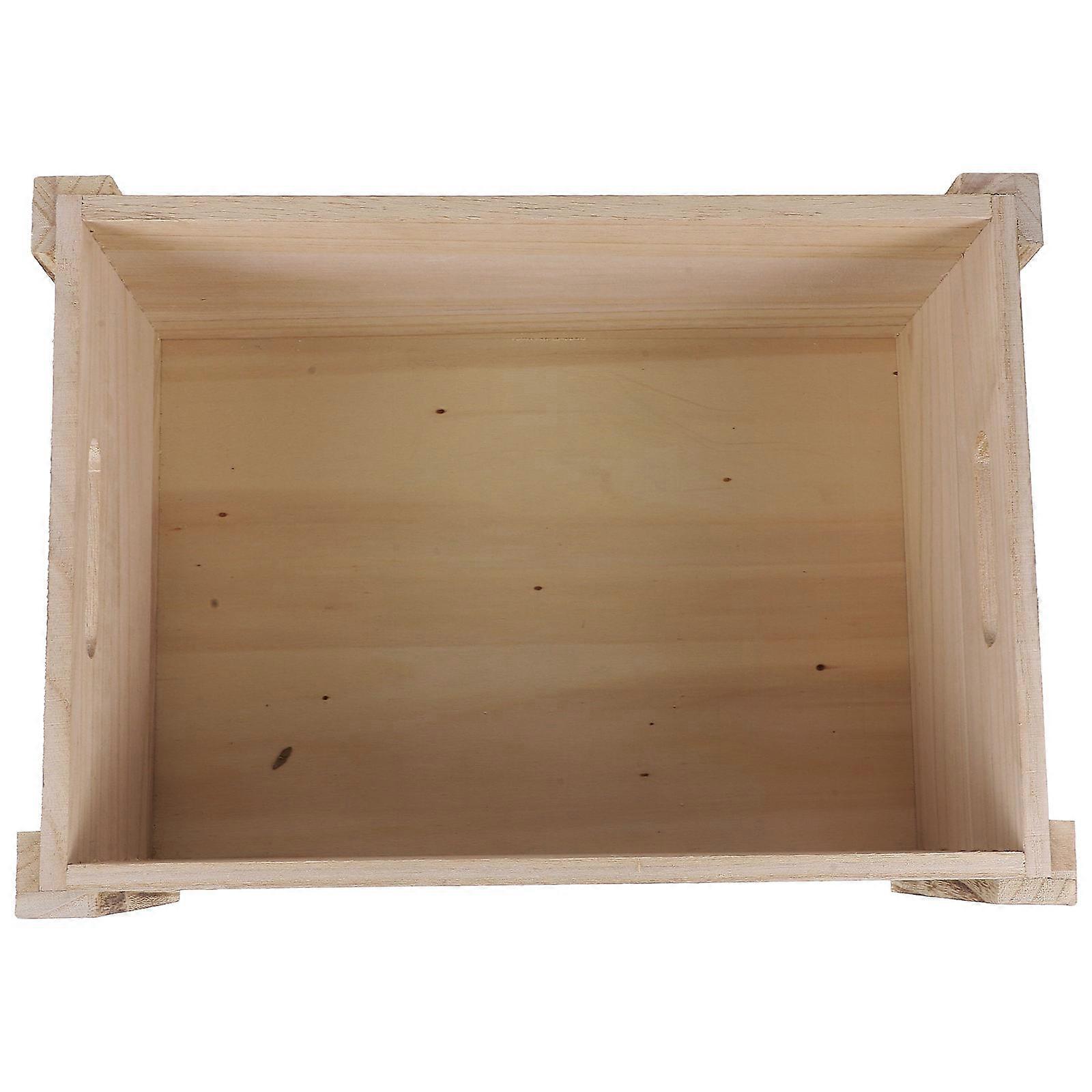 Rectangular Planter for Succulent Plants Wood Planter Box