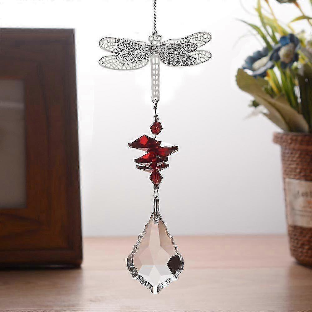 Red Crystal Suncatcher Butterfly