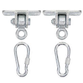 Ylttar02 1 Set Stable Swing Hangers Playground Yoga Seat Indoor Outdoor Swing Hooks