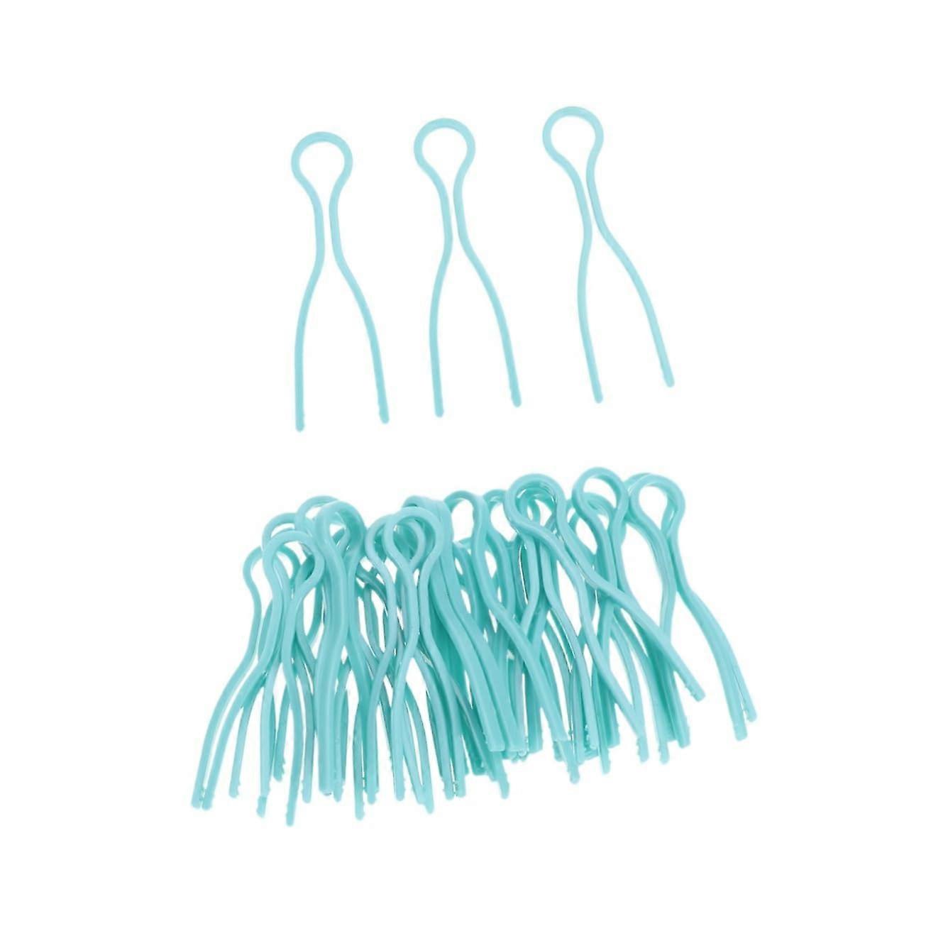 50pcs Sewing Bobbin Clips Set, Plastic Thread Spool Holders for Tangle Storage