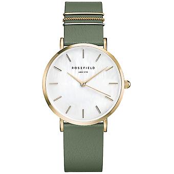 Rosefield west village Watch for Women Analog Quartz with Cowhide Bracelet WFGG-W85