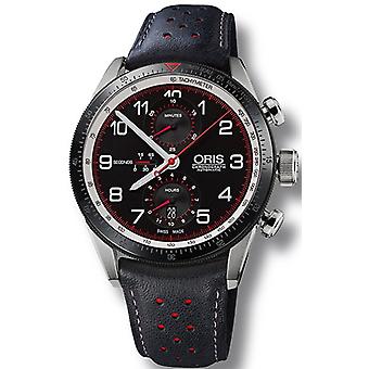 R.oris artix gt cr. Calobra e.l.79/1000 Automatic Analog Man Watch with Or77476614484LS Cowskin Bracelet
