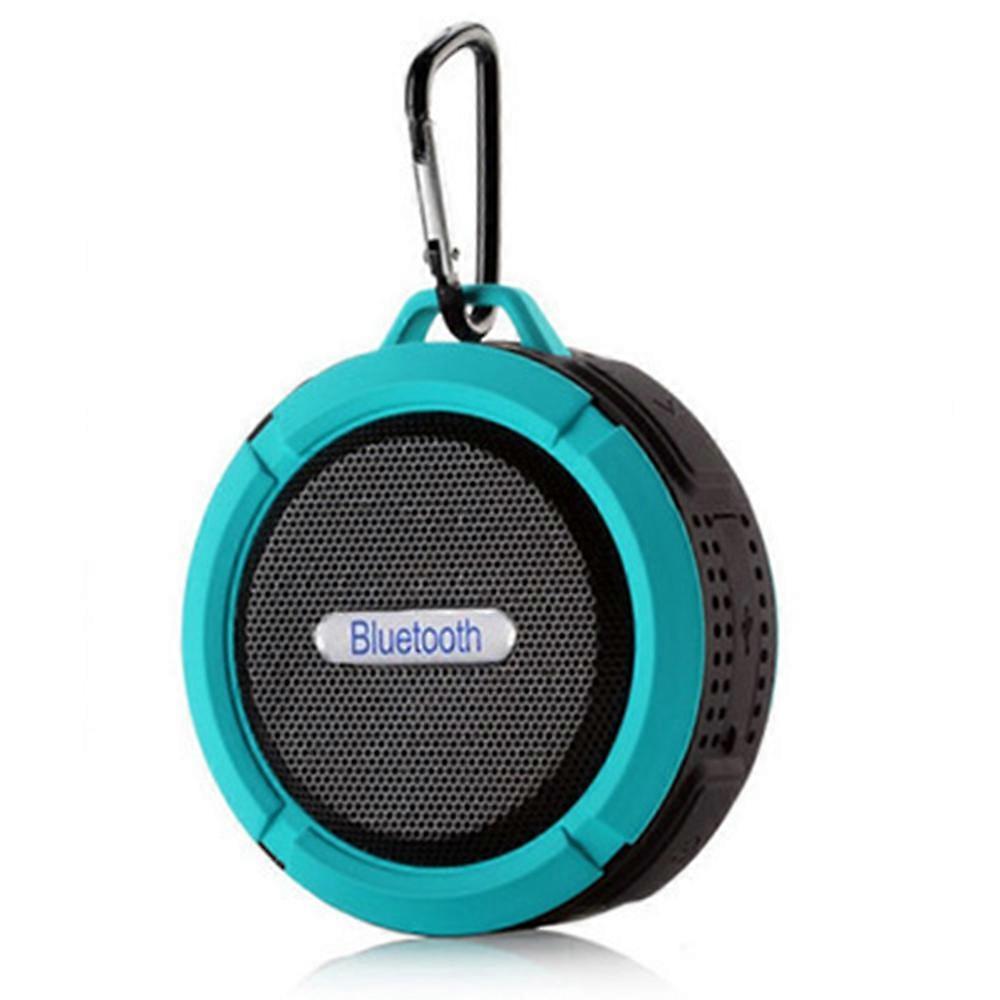 Compact Waterproof Stereo Speaker For Pool And Beach