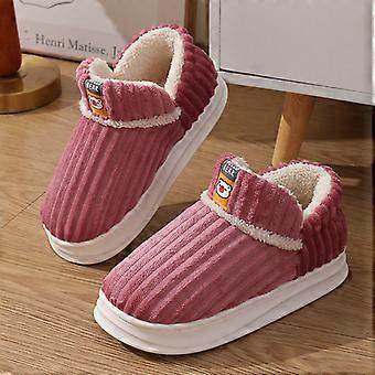 Warm, Plush, Cushioned Slippers for Indoor Outdoor Winter Wear