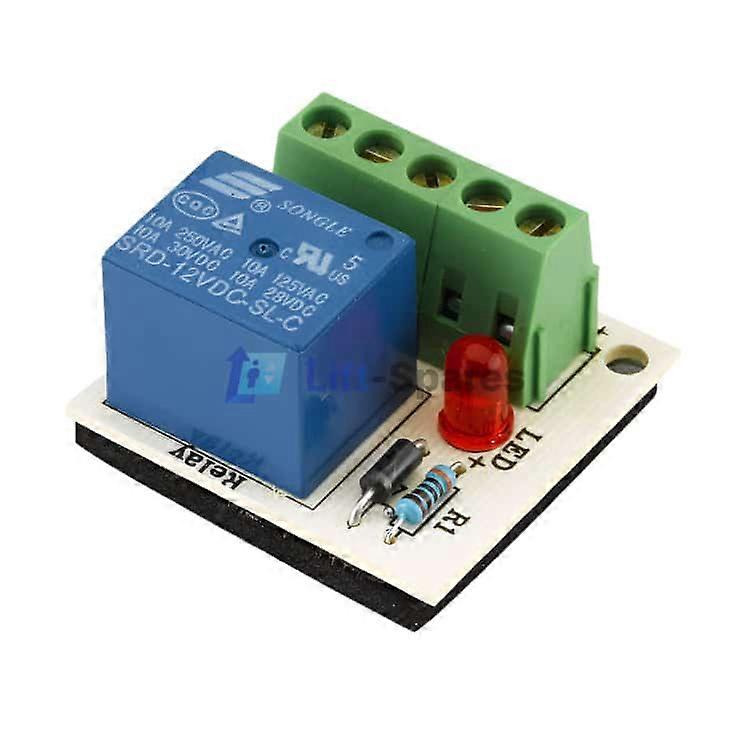 DBR100 Access Control Relay 12VDC (NO/NC/COM) LED Indicator