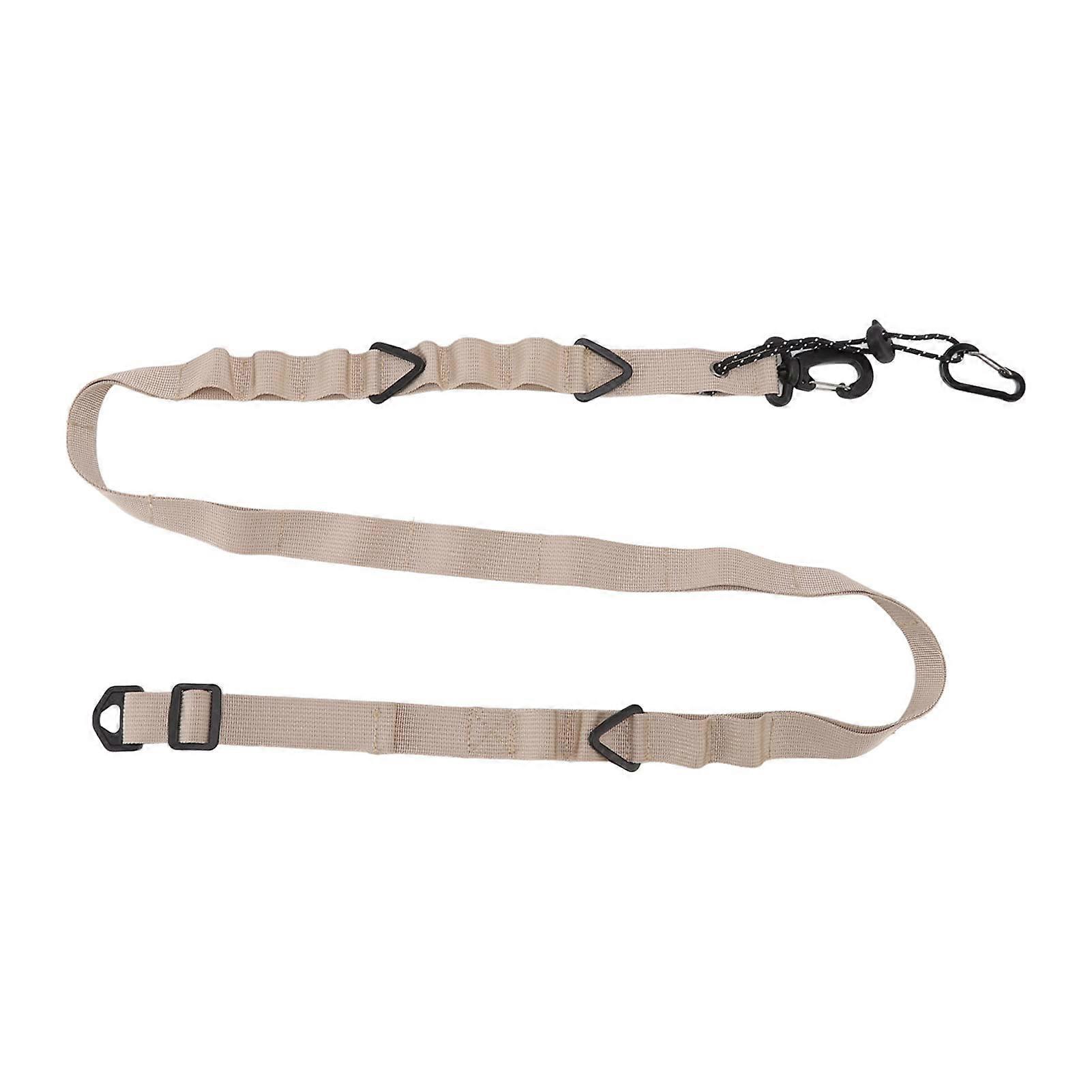 Multipurpose Sling Shoulder Strap Khaki with Quick Attach Design for Backpack and Camera Bag
