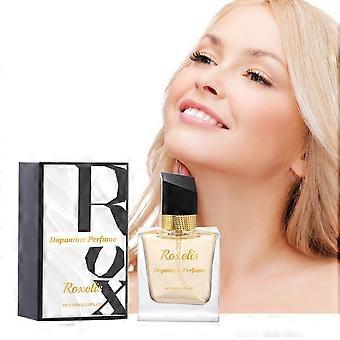 2pcs Orange Dopamine Perfume, Natural and Fresh, Light Scent, Non-irritating, on Ears and Wrists, Perfect for Dates