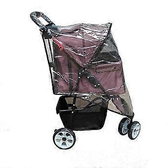 Transparent Pet Stroller Windproof Rain Cover (1Pc)-SSZFV