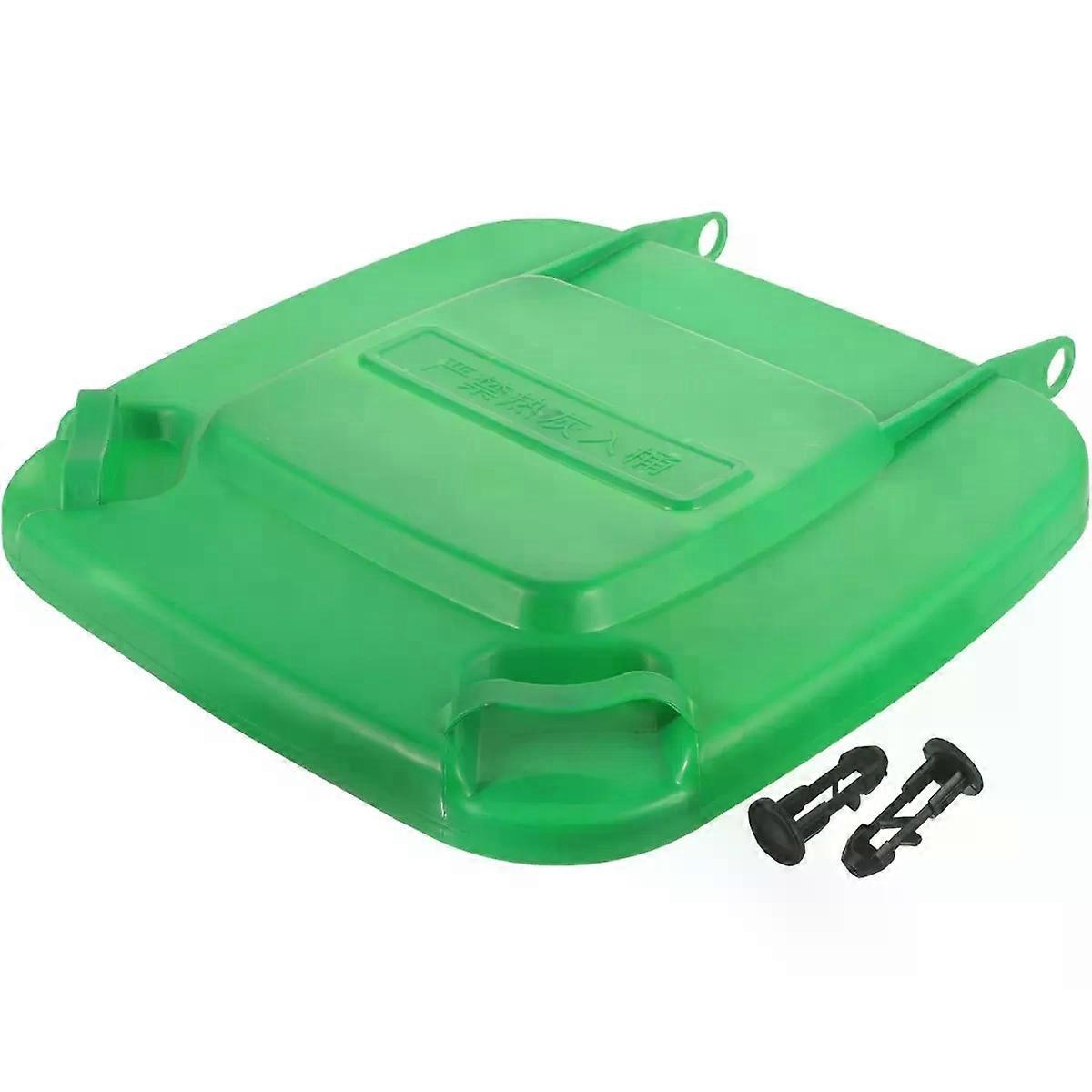 Bin Lid 50l Plastic Green Replacement Cover
