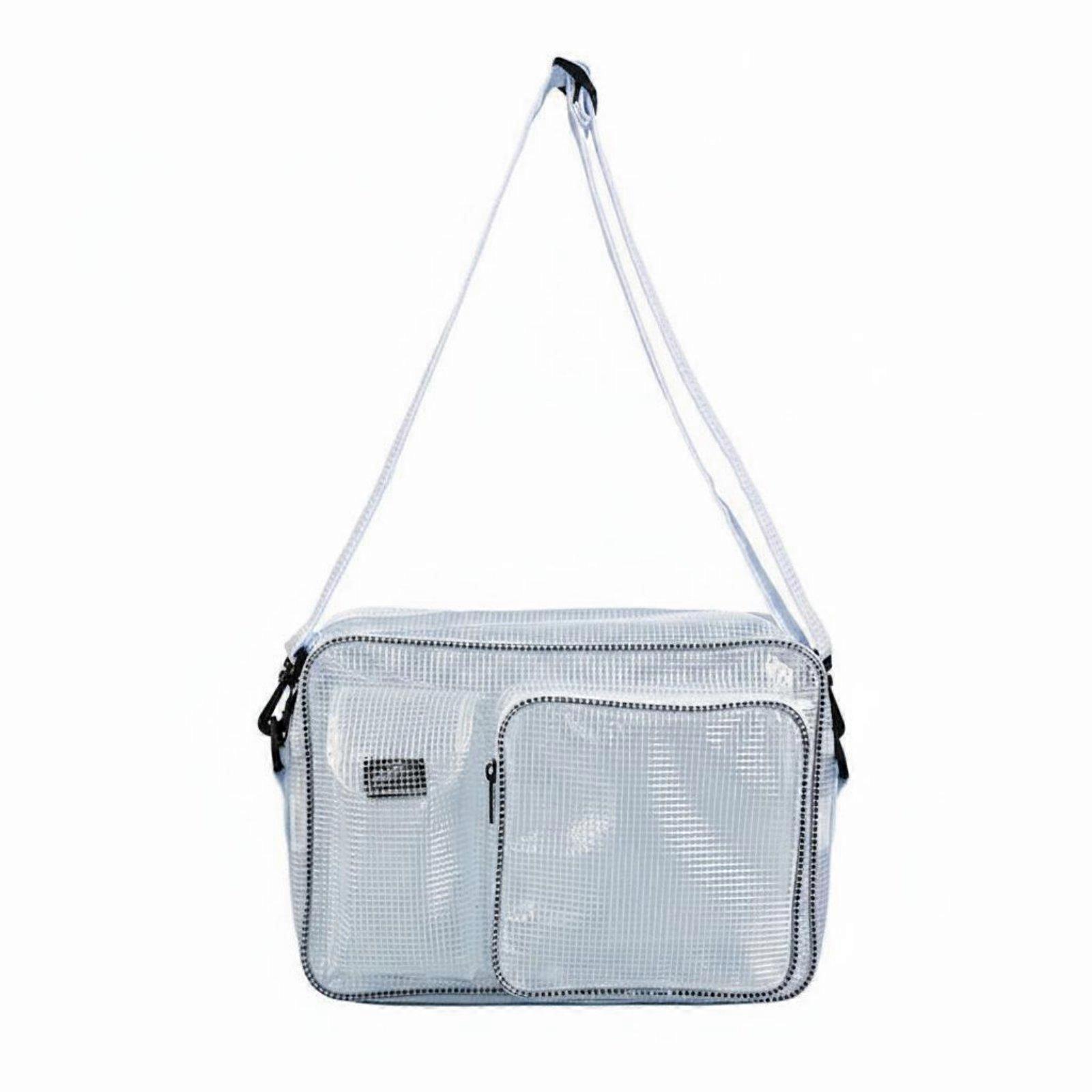 Transparent PVC Work Bag Adjustable Strap Anti-Static Engineer Bag for Engineers