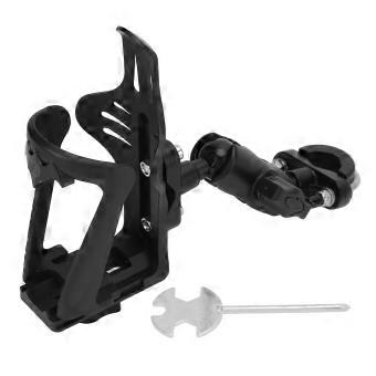 Universal Adjustable Nylon 3D Water Bottle Cages, Compatible with Bike Electric Vehicles