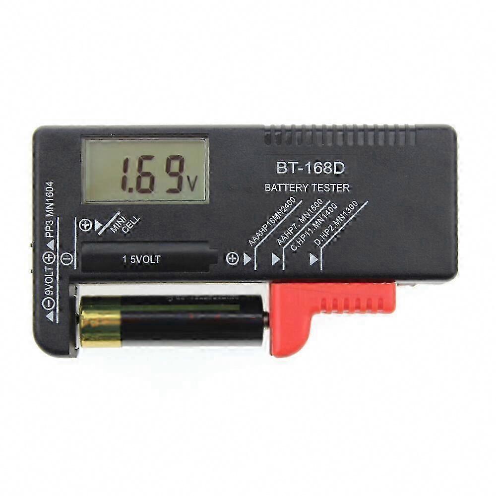 Digital Battery Capacity Tester BT 168 PRO for AAA AA Button Cells