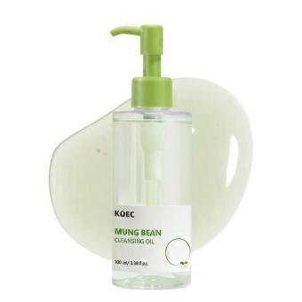 1PCSMung Bean Cleansing Oil 100ml | Fragrance-Free | Makeup Blackhead Remover & Deep Pore Cleanser | Suitable for Sensitive Skin