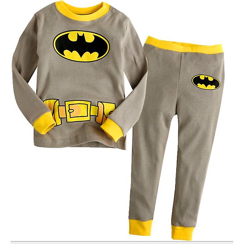 Kids Superhero Spiderman Superman Pyjamas Sleepwear Boys Toddler Nightwear Pajamas Set