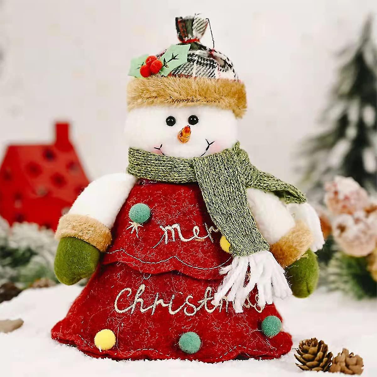 Christmas Candy Bags, Gift Apple, Bags, 3d Design (snowman)