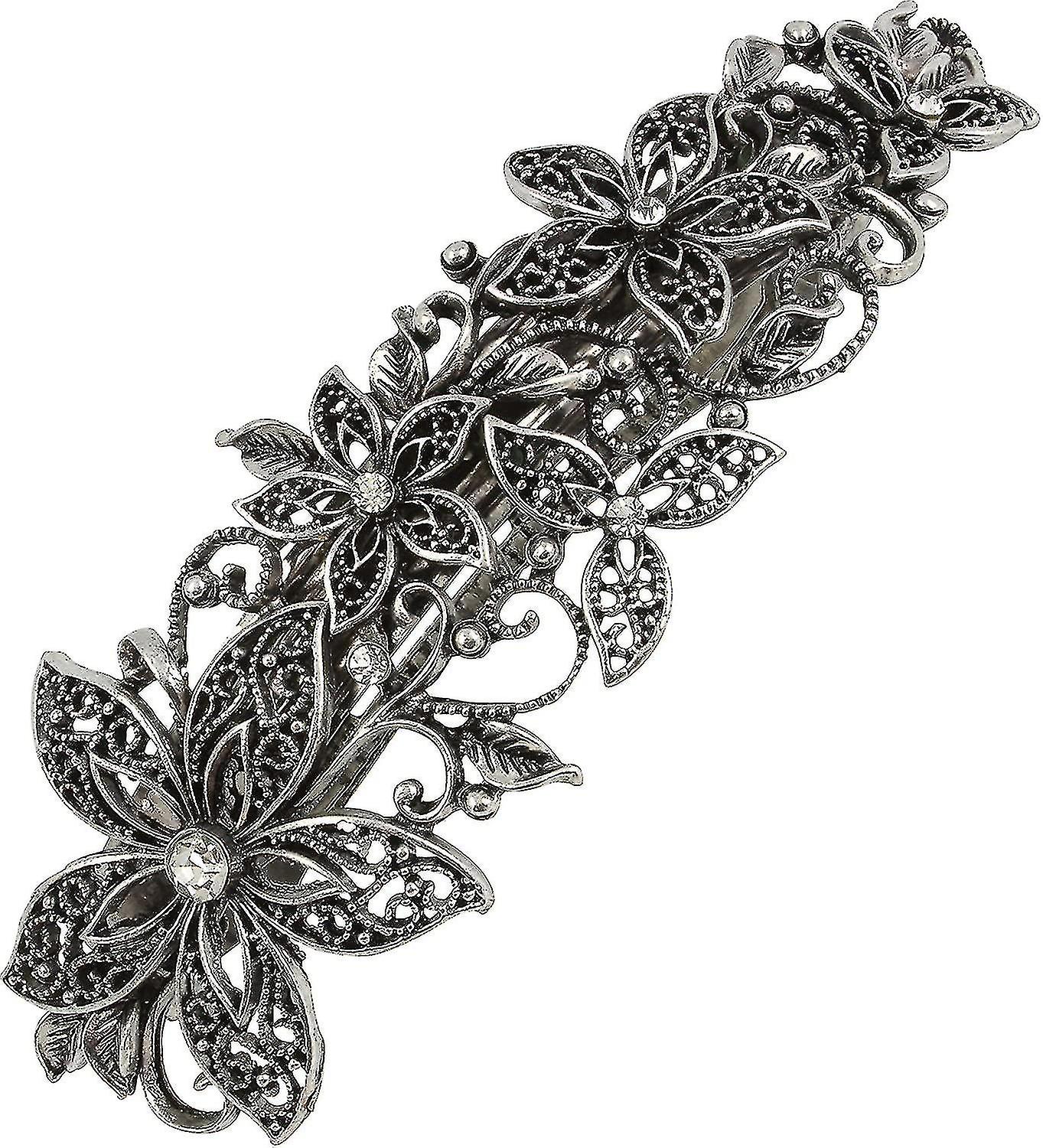 Vintage Silver Hair Clip