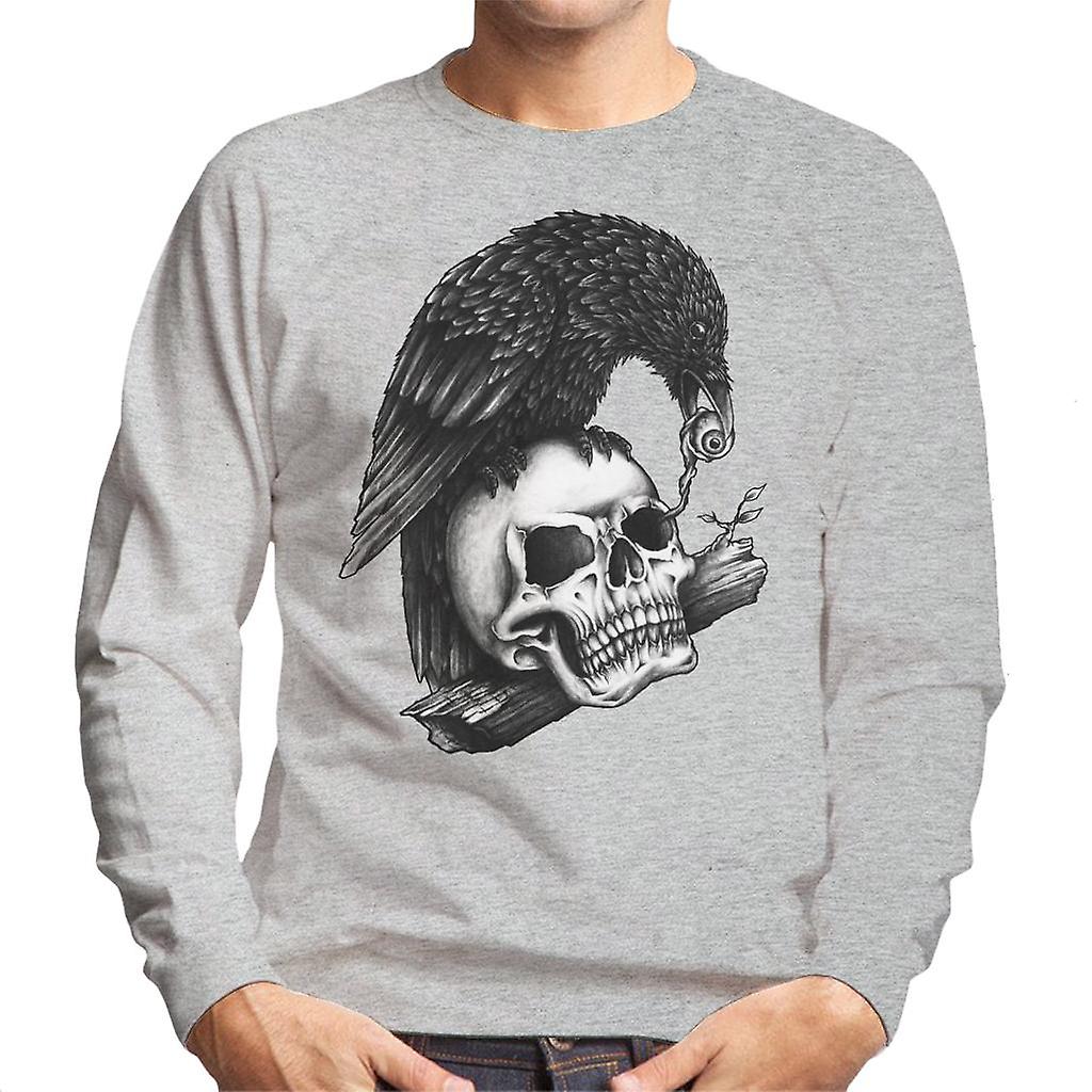 Skallen og Crow menns genser