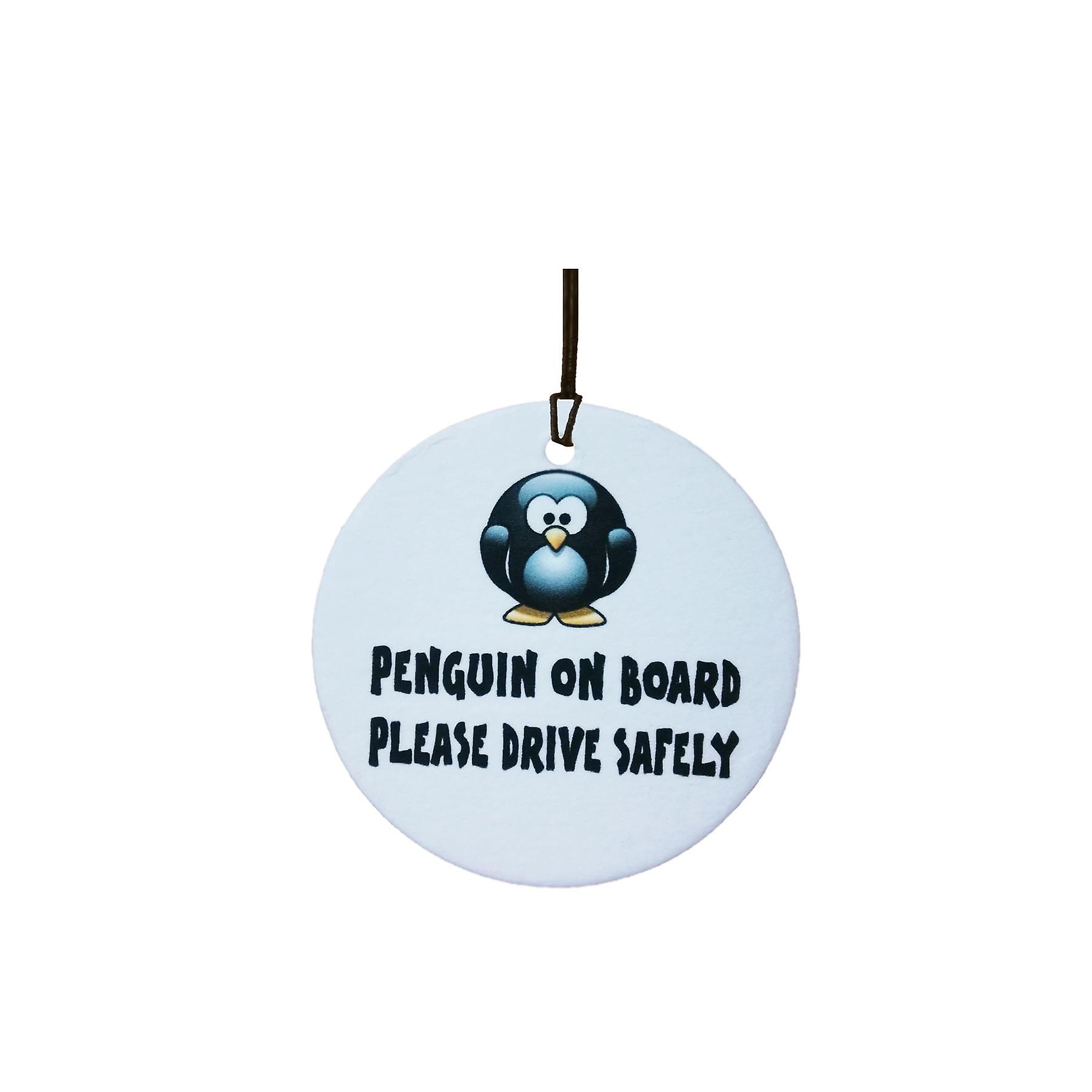 Penguin On Board Car Air Freshener