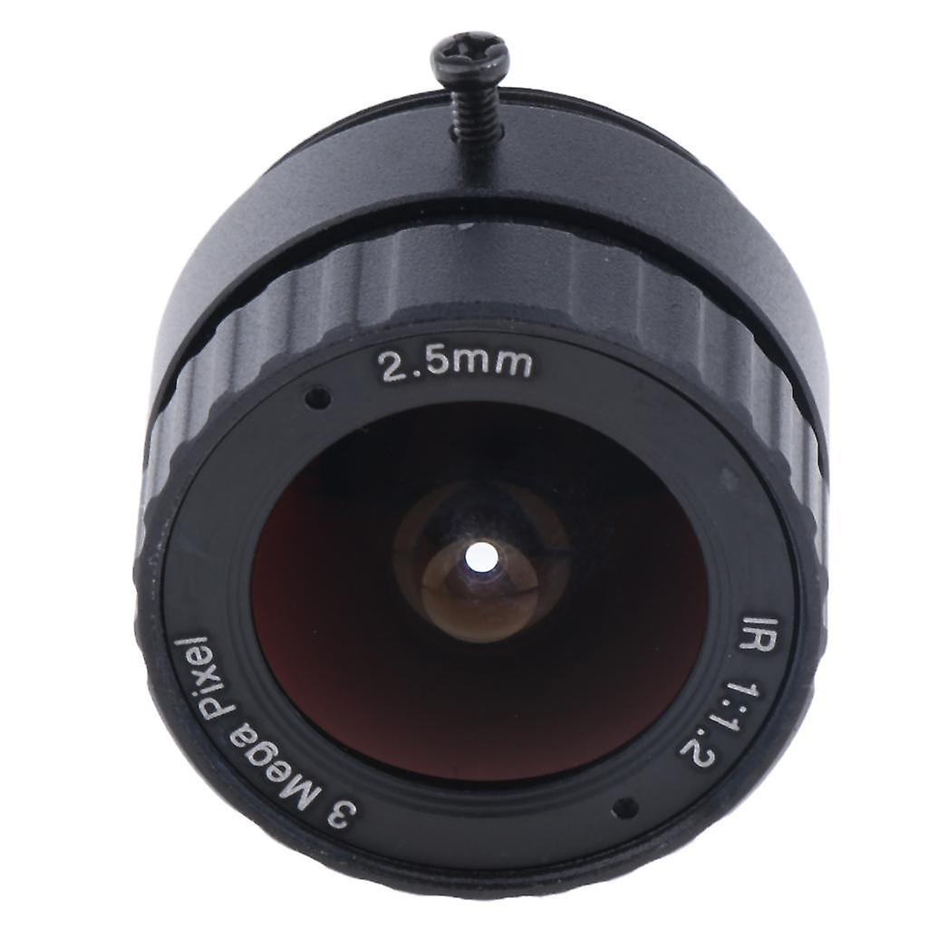 2.5mm Fixed Iris F1.2 3MP CS Mount CCTV Camera Lens for Security CCTV Camera