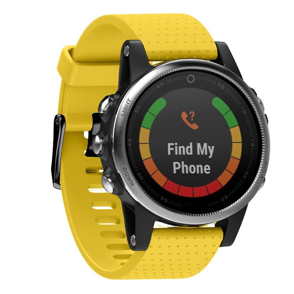 Quick Removable Silicone Wrist Strap for Fenix 5S 20mm