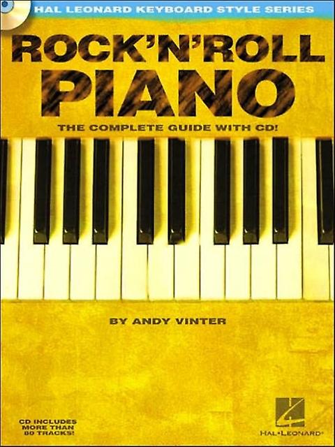 Rocknroll Piano  The Complete Guide With Audio by Andy Vinter Book Book